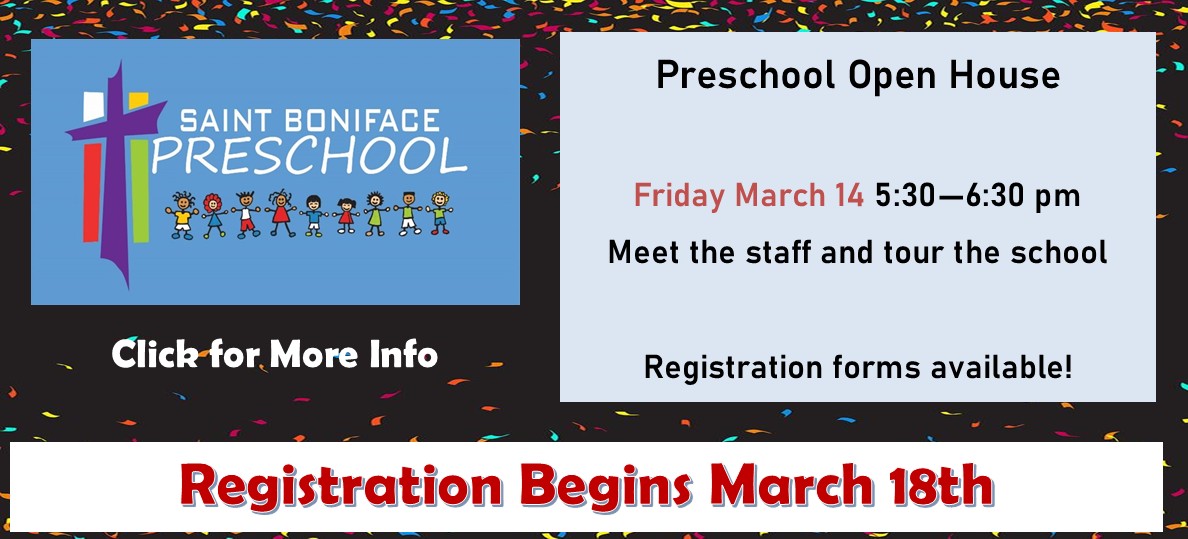 2025-2026 Preschool Registration